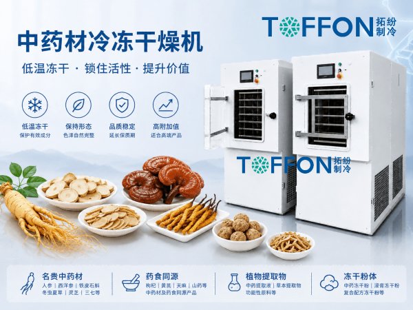哪些中药材适合采用冷冻干燥机加工